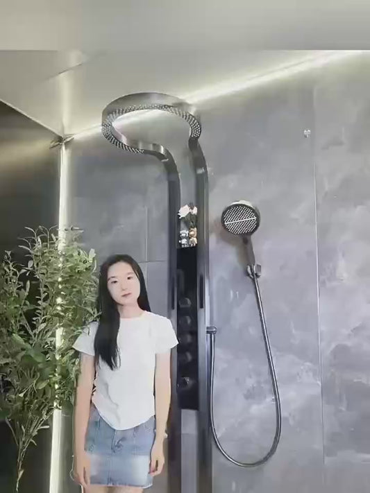 HaloLux Multifunction Smart Shower System